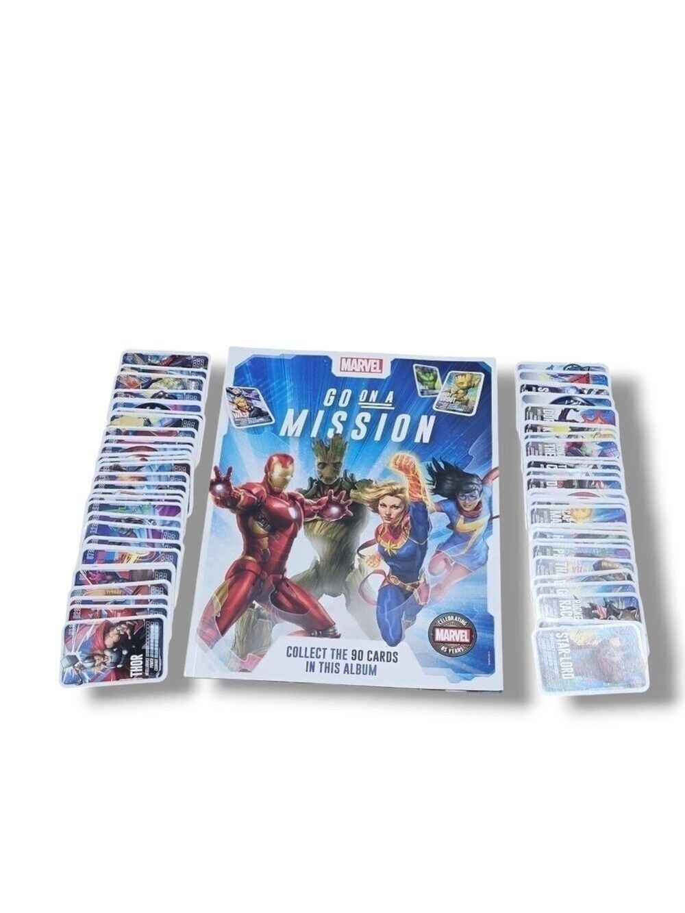 Marvel Go On A Mission Book 90 Cards